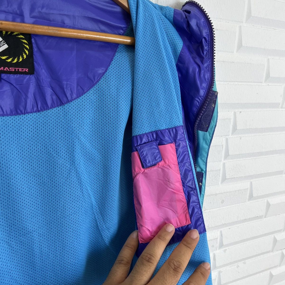 Art Comes First TRITONE COLOURFULL WINDBREAKER HOODIE JACKET RIMASTER Size US M / EU 48-50 / 2 - 15 Thumbnail