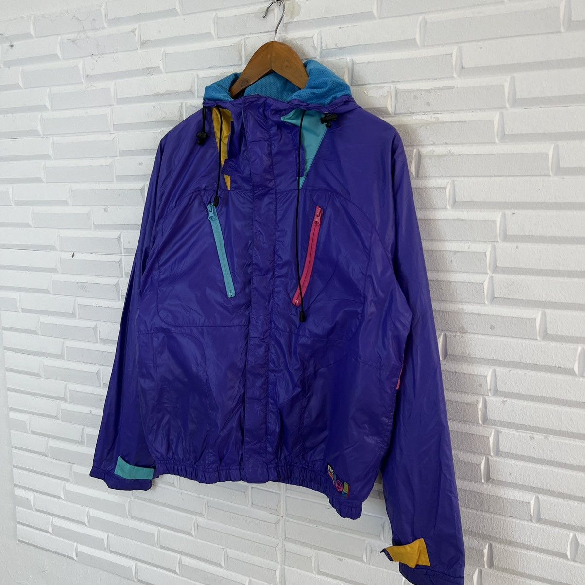 Art Comes First TRITONE COLOURFULL WINDBREAKER HOODIE JACKET RIMASTER Size US M / EU 48-50 / 2 - 2 Thumbnail