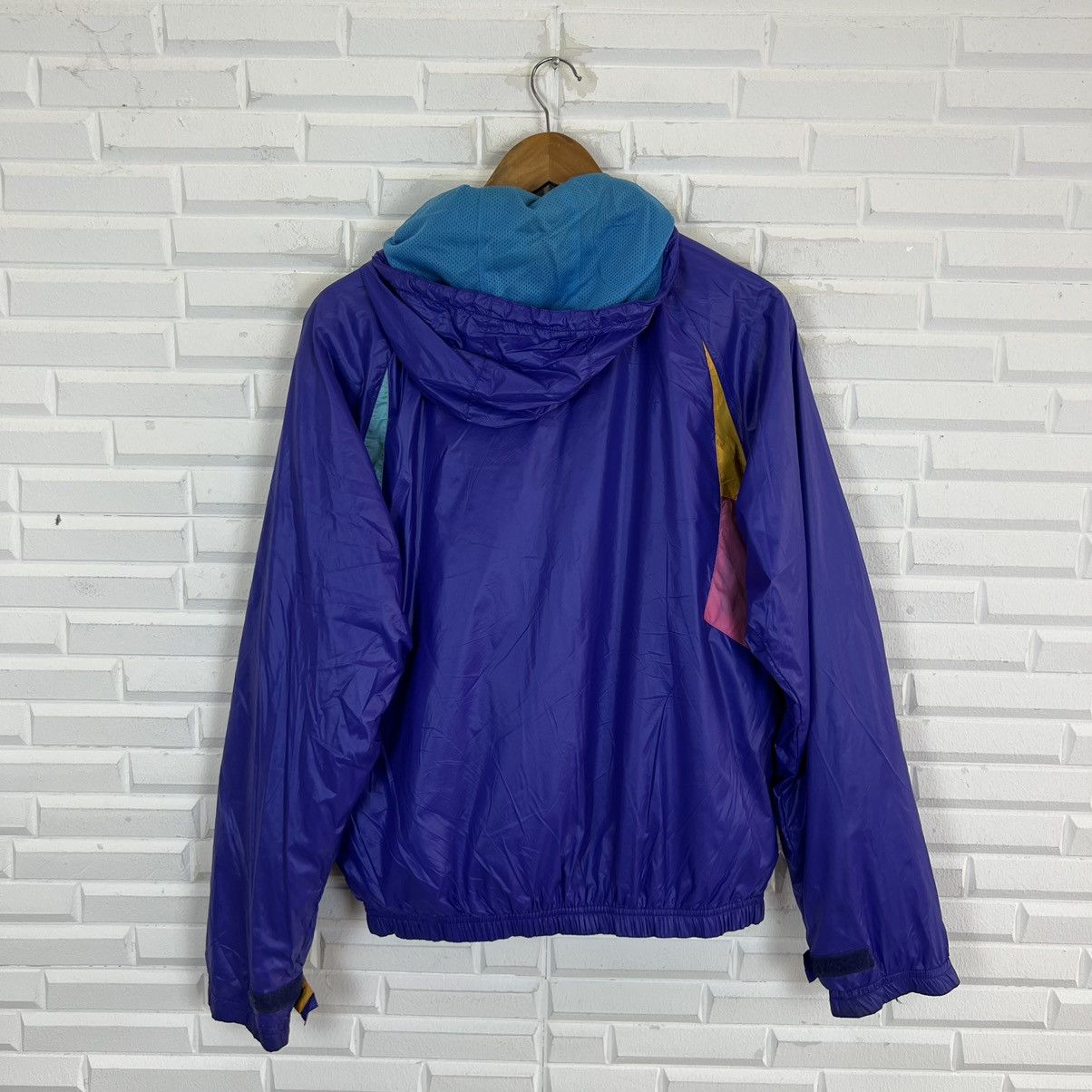 Art Comes First TRITONE COLOURFULL WINDBREAKER HOODIE JACKET RIMASTER Size US M / EU 48-50 / 2 - 10 Thumbnail