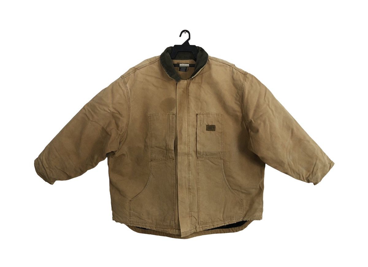 image of 90's Dickies Detroit Jacket Sand Brown Multipocket Workwear, Men's (Size 2XL)