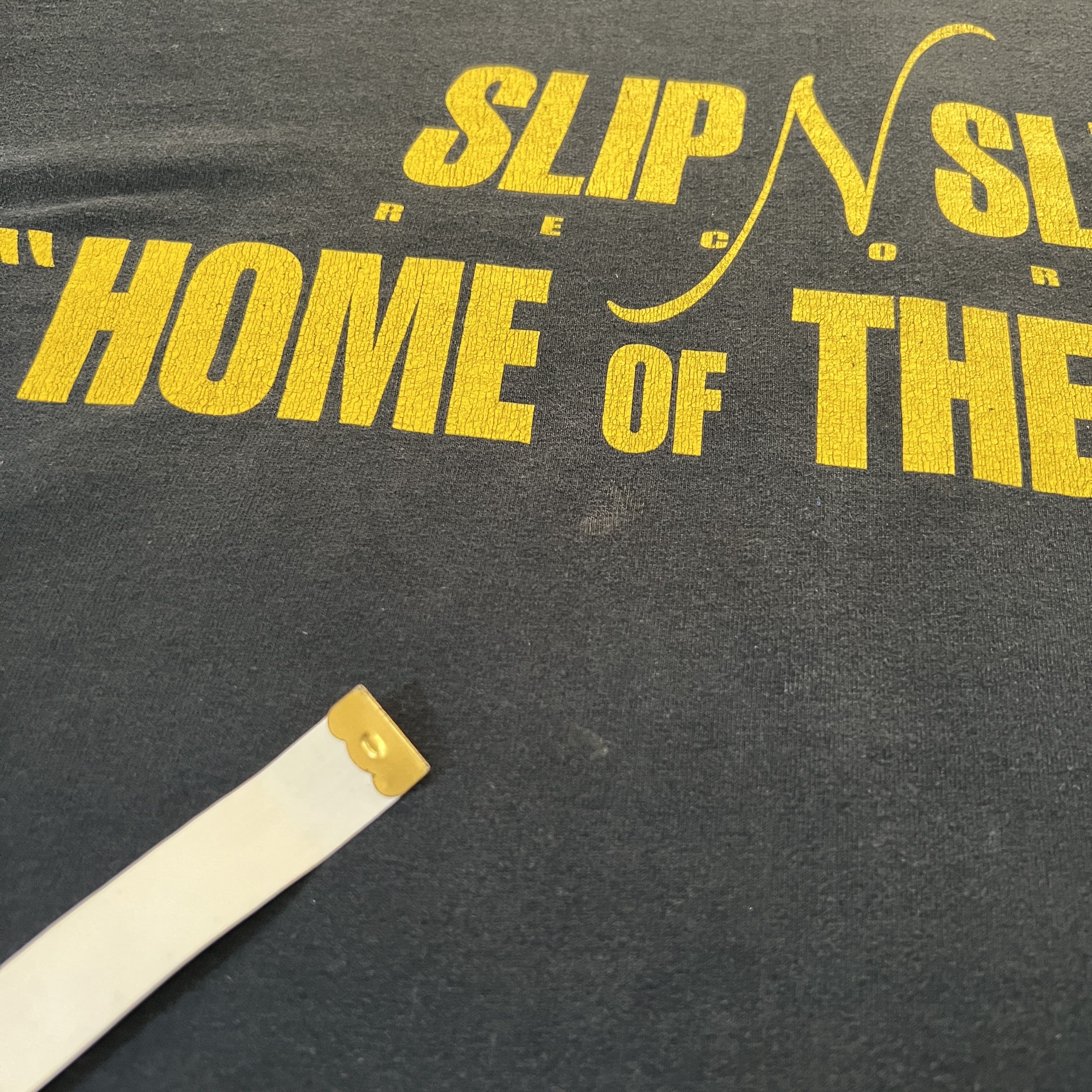 Rap Tees × Vintage Vintage Y2K Slip-n-Slide Records home of the hits Tee Faded Size US XXL / EU 58 / 5 - 4 Thumbnail