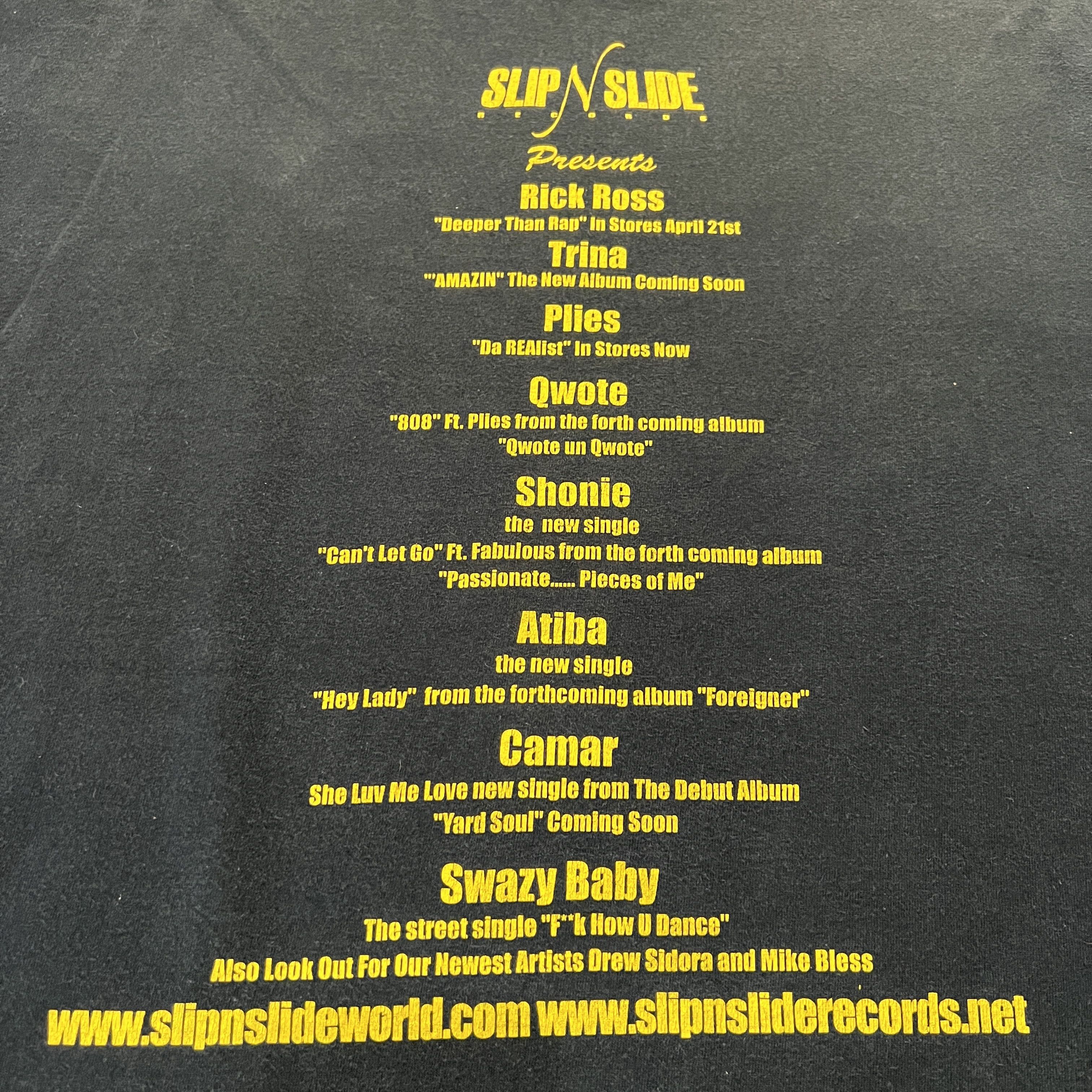 Rap Tees × Vintage Vintage Y2K Slip-n-Slide Records home of the hits Tee Faded Size US XXL / EU 58 / 5 - 9 Thumbnail