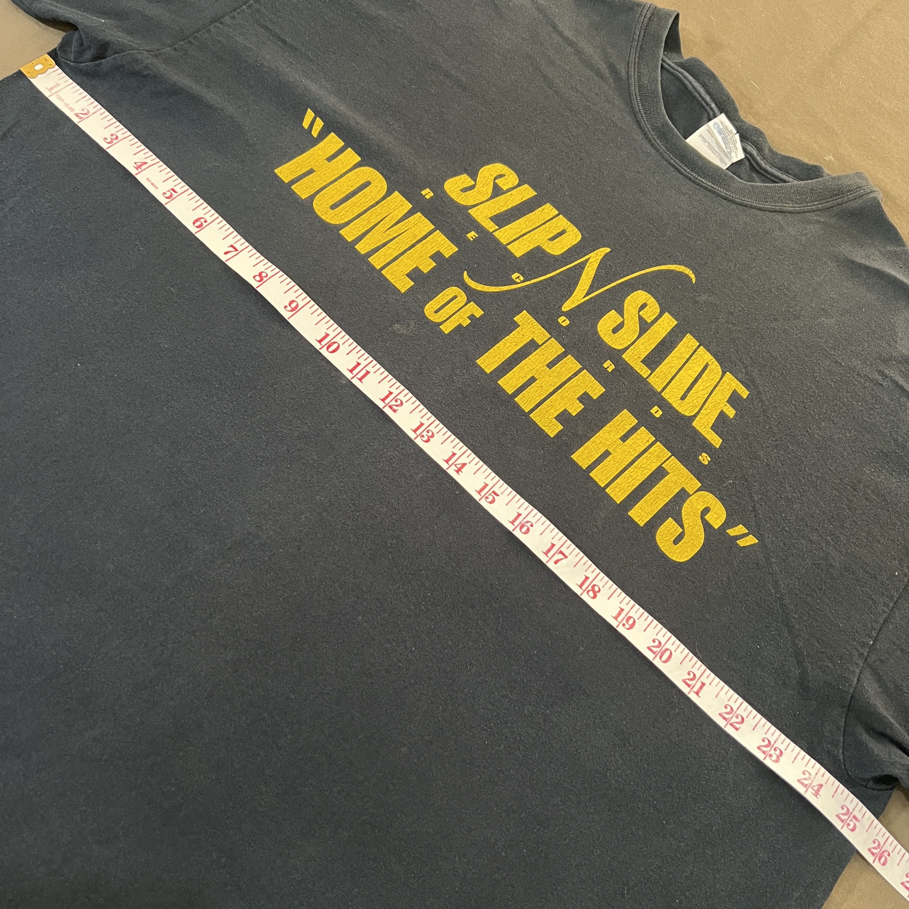 Rap Tees × Vintage Vintage Y2K Slip-n-Slide Records home of the hits Tee Faded Size US XXL / EU 58 / 5 - 10 Thumbnail