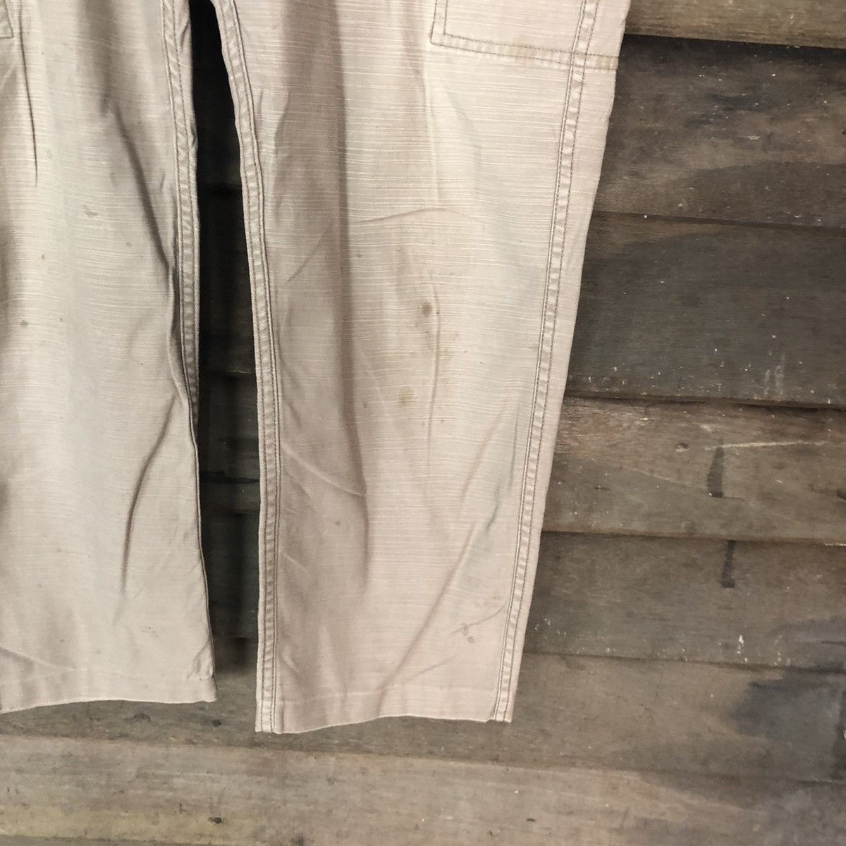 Japanese Brand Earth Brown multipocket utility cropped Cargo Pants #2409 Size 32" / US 10 / IT 46 - 9 Thumbnail