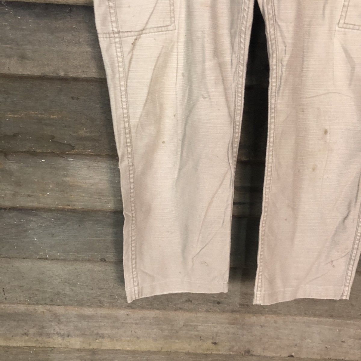 Japanese Brand Earth Brown multipocket utility cropped Cargo Pants #2409 Size 32" / US 10 / IT 46 - 8 Thumbnail