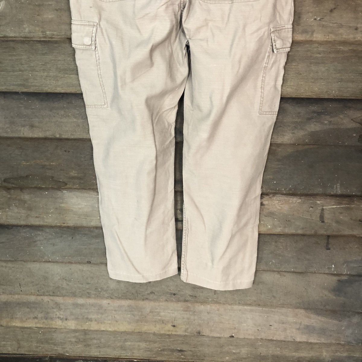 Japanese Brand Earth Brown multipocket utility cropped Cargo Pants #2409 Size 32" / US 10 / IT 46 - 13 Thumbnail