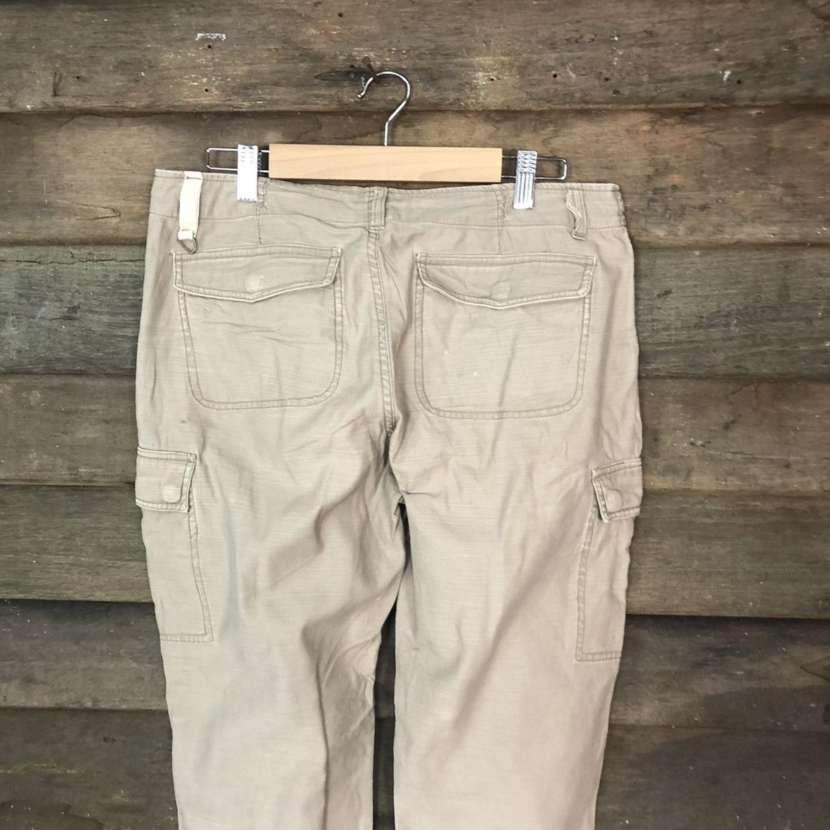 Japanese Brand Earth Brown multipocket utility cropped Cargo Pants #2409 Size 32" / US 10 / IT 46 - 12 Thumbnail