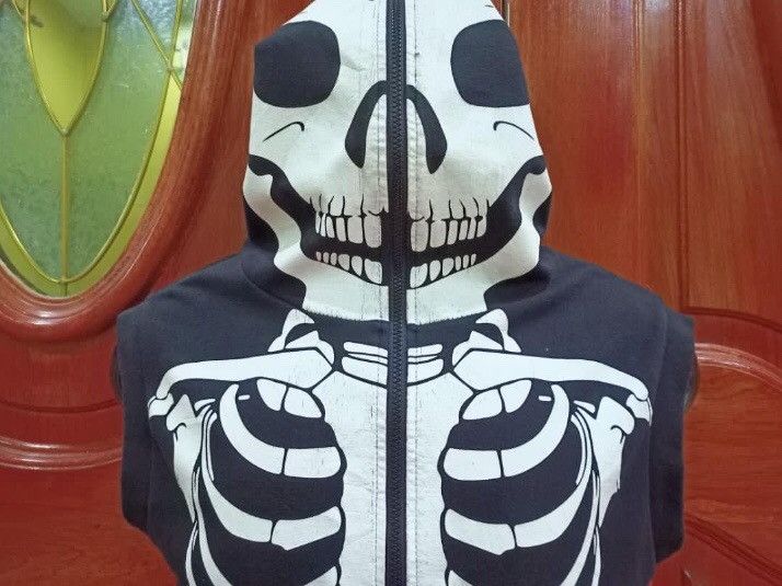 Seditionaries skeleton hoodie sleeveless full zipper like Size S / US 4 / IT 40 - 1 Thumbnail