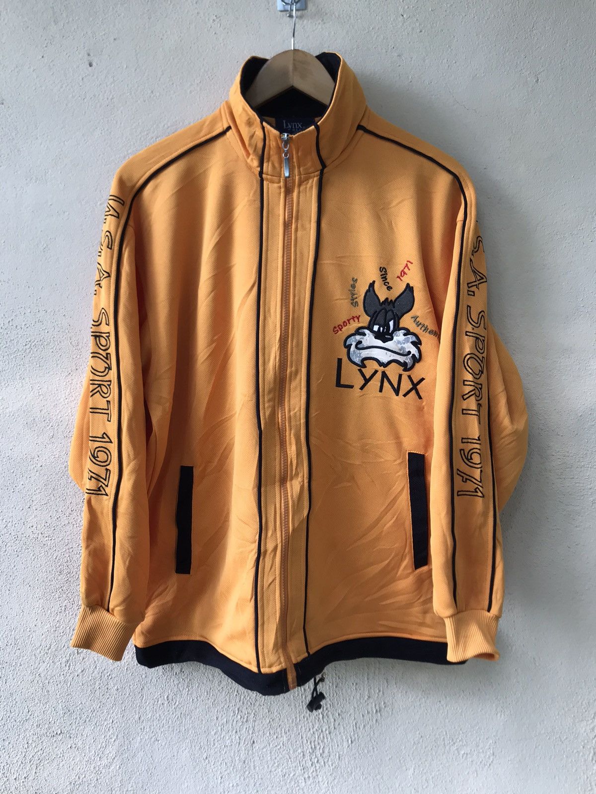 Japanese Brand Vintage 70s Lynx Usa Zip Jacket Size US L / EU 52-54 / 3 - 2 Thumbnail