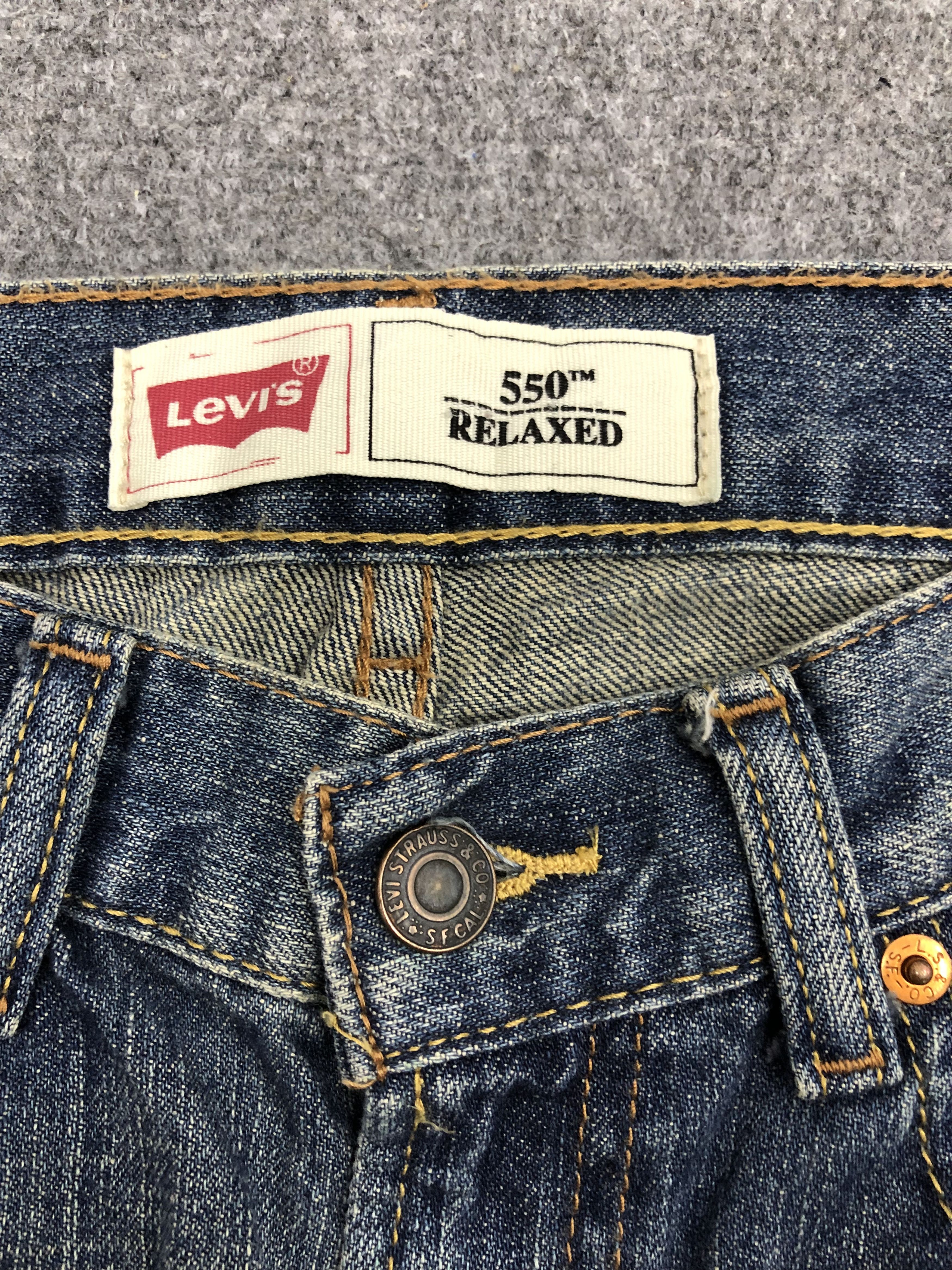 Levi's Vintage Levis 550 Denim DP1181 Size US 29 - 8 Thumbnail