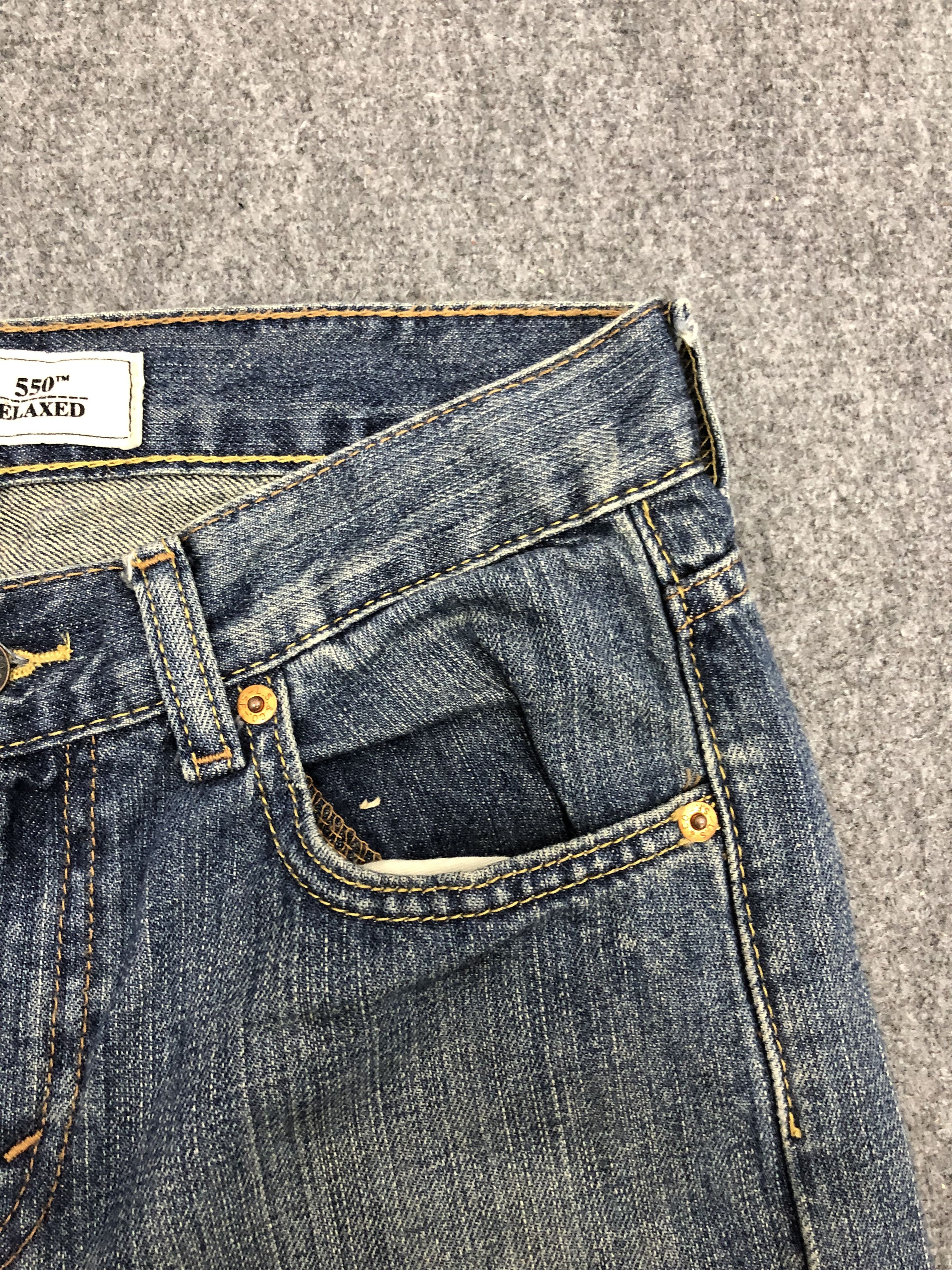 Levi's Vintage Levis 550 Denim DP1181 Size US 29 - 6 Thumbnail