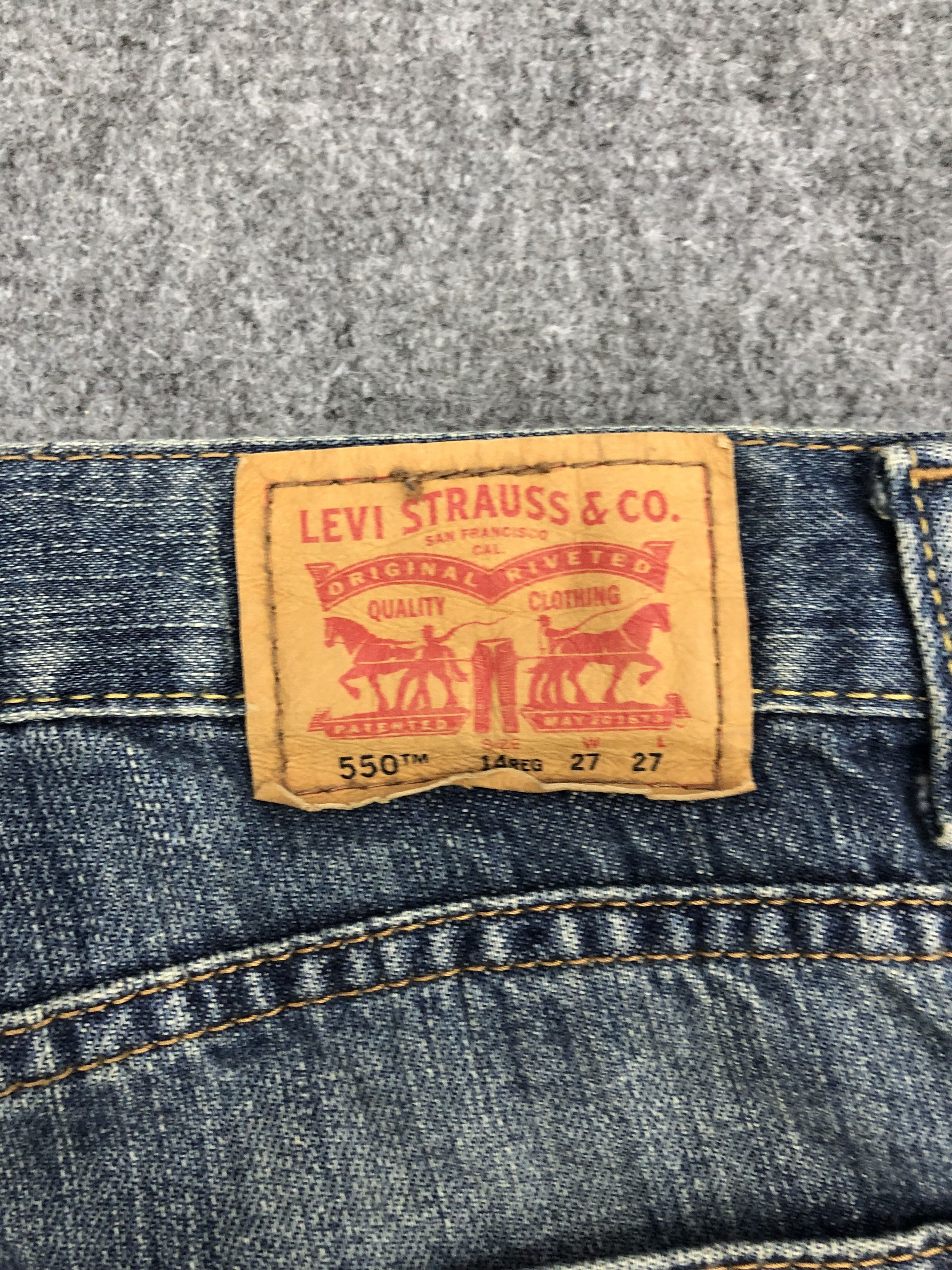 Levi's Vintage Levis 550 Denim DP1181 Size US 29 - 5 Thumbnail