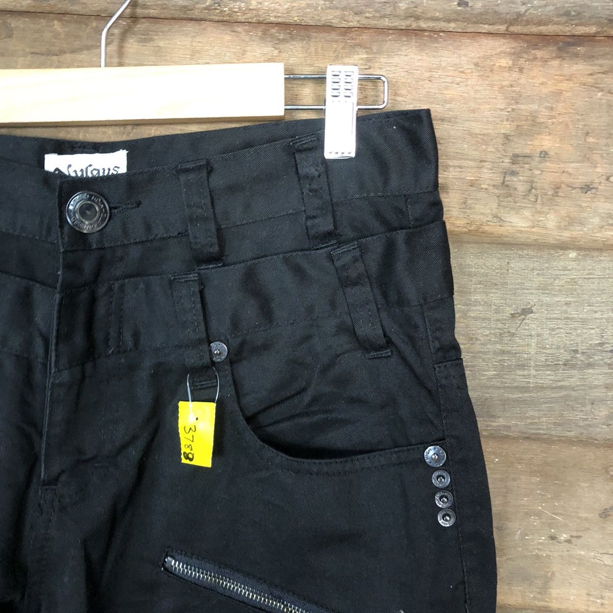 Japanese Brand Nylaus double waist multipocket punk Cargo Pants #3788 Size US 32 / EU 48 - 5 Thumbnail