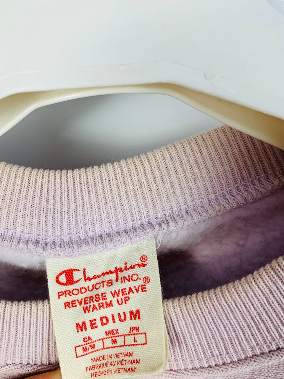 Champion Champion sweatshirt light pink cotton M Size US M / EU 48-50 / 2 - 7 Thumbnail