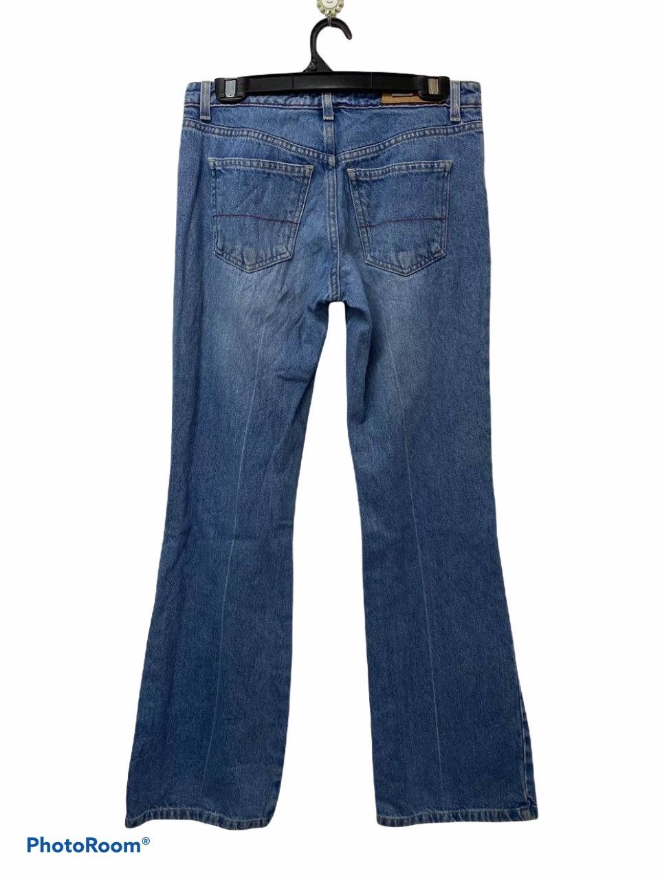 Tommy Hilfiger Vintage tommy hilfiger bootcut flare distressed denim Size US 31 - 1 Thumbnail