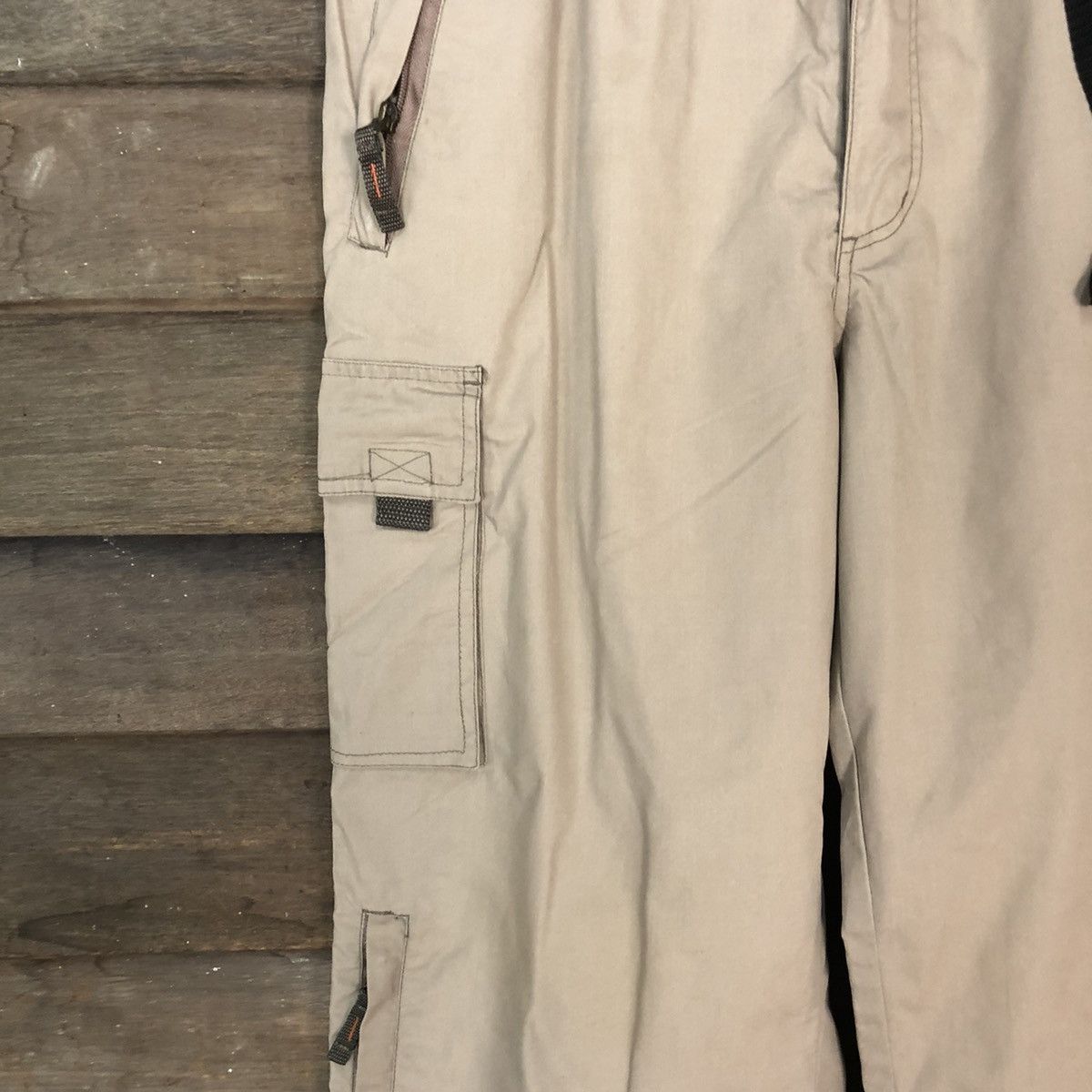 Japanese Brand Body Wave Brown multipocket cropped skater Cargo Pants #4479 Size US 30 / EU 46 - 6 Thumbnail