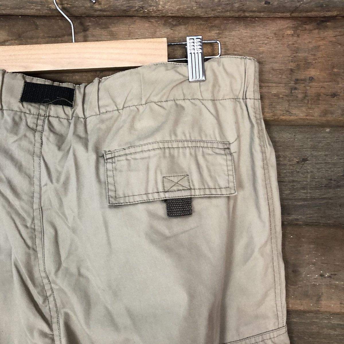 Japanese Brand Body Wave Brown multipocket cropped skater Cargo Pants #4479 Size US 30 / EU 46 - 16 Thumbnail
