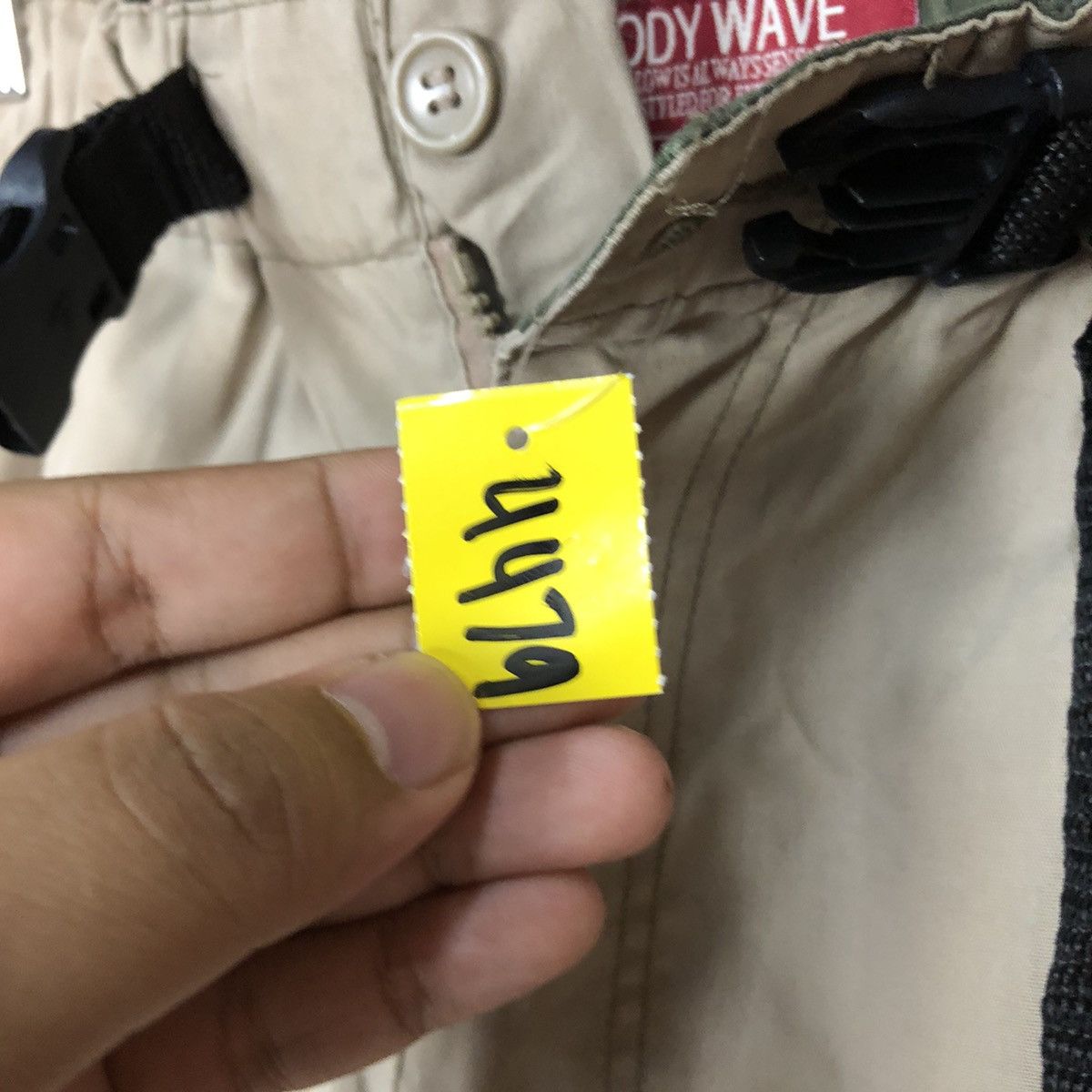 Japanese Brand Body Wave Brown multipocket cropped skater Cargo Pants #4479 Size US 30 / EU 46 - 11 Thumbnail