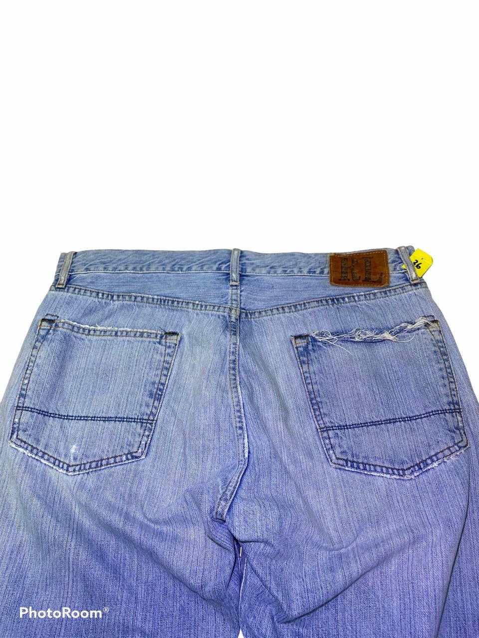 Polo Ralph Lauren Vintage polo ralph lauren denim jeans distressed Size US 36 / EU 52 - 3 Thumbnail