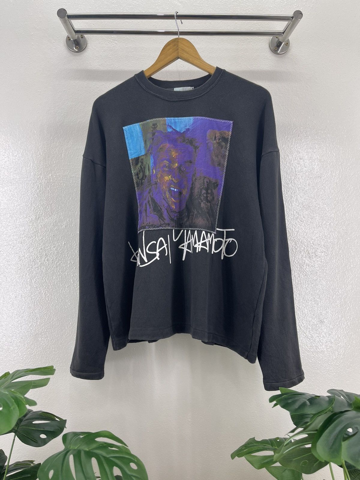 Kansai Yamamoto VINTAGE KANSAIMAN FADED BOXY SHIRT Size US M / EU 48-50 / 2 - 13 Thumbnail