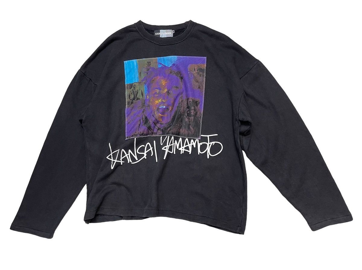 Kansai Yamamoto VINTAGE KANSAIMAN FADED BOXY SHIRT Size US M / EU 48-50 / 2 - 3 Thumbnail