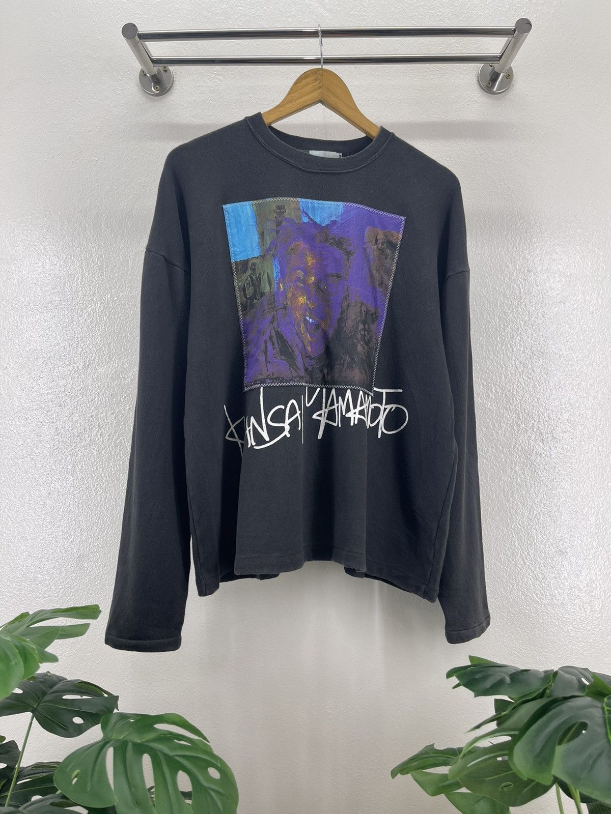 Kansai Yamamoto VINTAGE KANSAIMAN FADED BOXY SHIRT Size US M / EU 48-50 / 2 - 12 Thumbnail