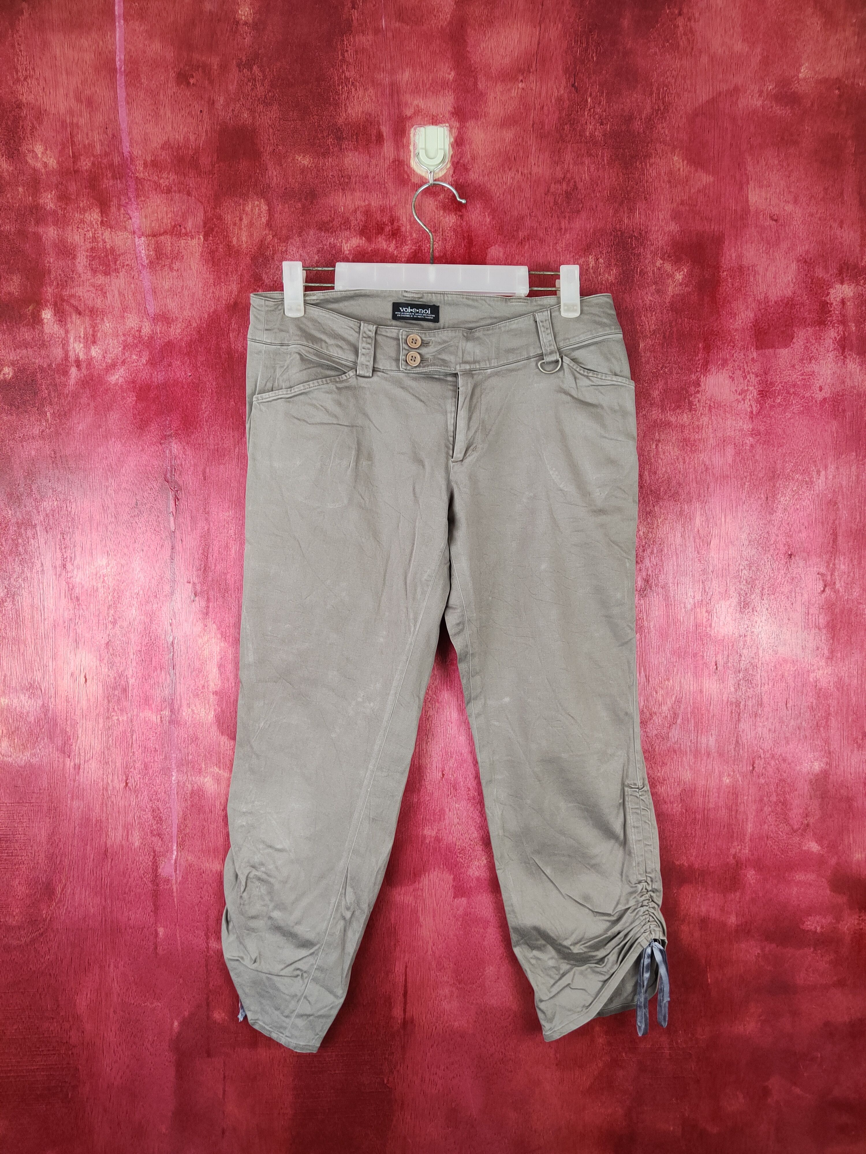 Japanese Brand × Vintage Voi-e-noi Gray Multi Pocket Tactical Pants #S419 Size 30" / US 8 / IT 44 - 1 Thumbnail