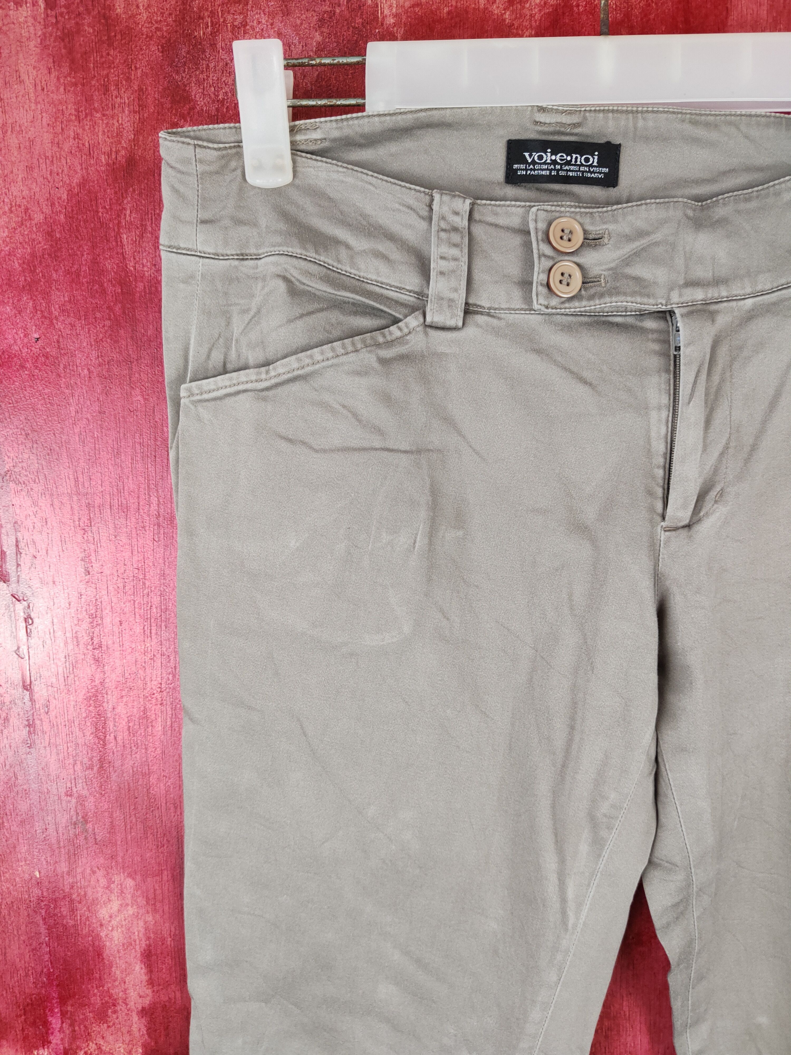 Japanese Brand × Vintage Voi-e-noi Gray Multi Pocket Tactical Pants #S419 Size 30" / US 8 / IT 44 - 3 Thumbnail