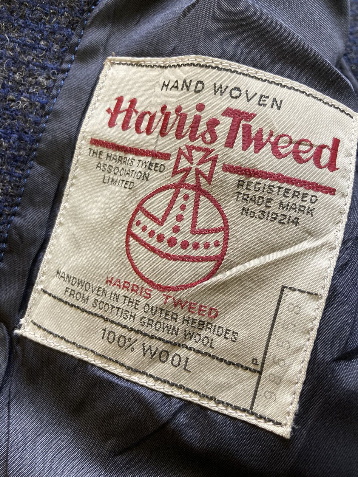 Harris Tweed HARRIS TWEED WOOL BLAZER JACKET Size US M / EU 48-50 / 2 - 5 Thumbnail