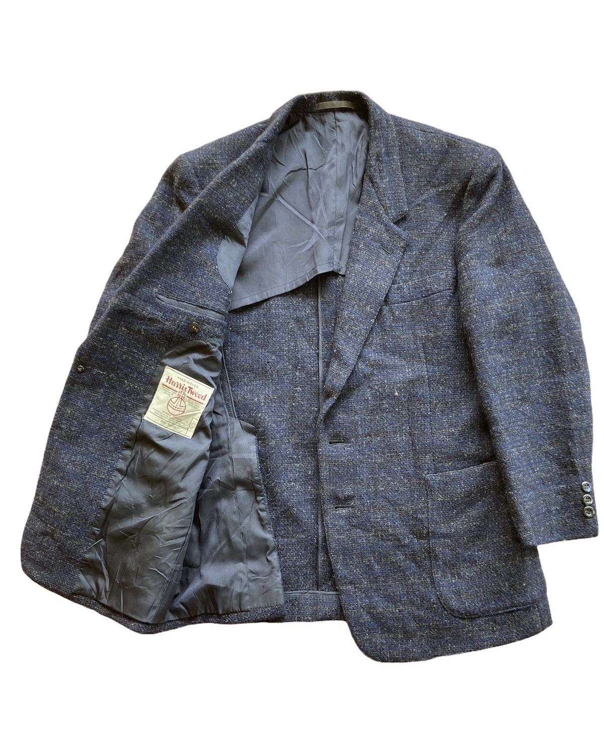 Harris Tweed HARRIS TWEED WOOL BLAZER JACKET Size US M / EU 48-50 / 2 - 1 Thumbnail