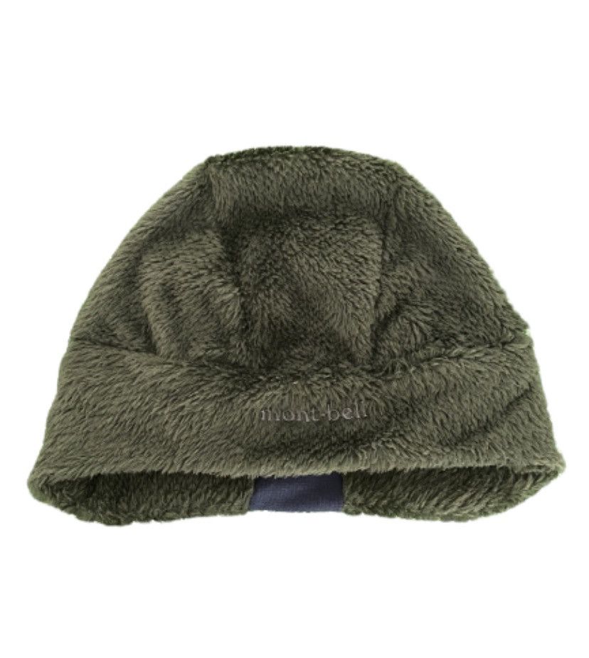 image of Montbell Beanie Hat Fleece Vintage in Green, Men's