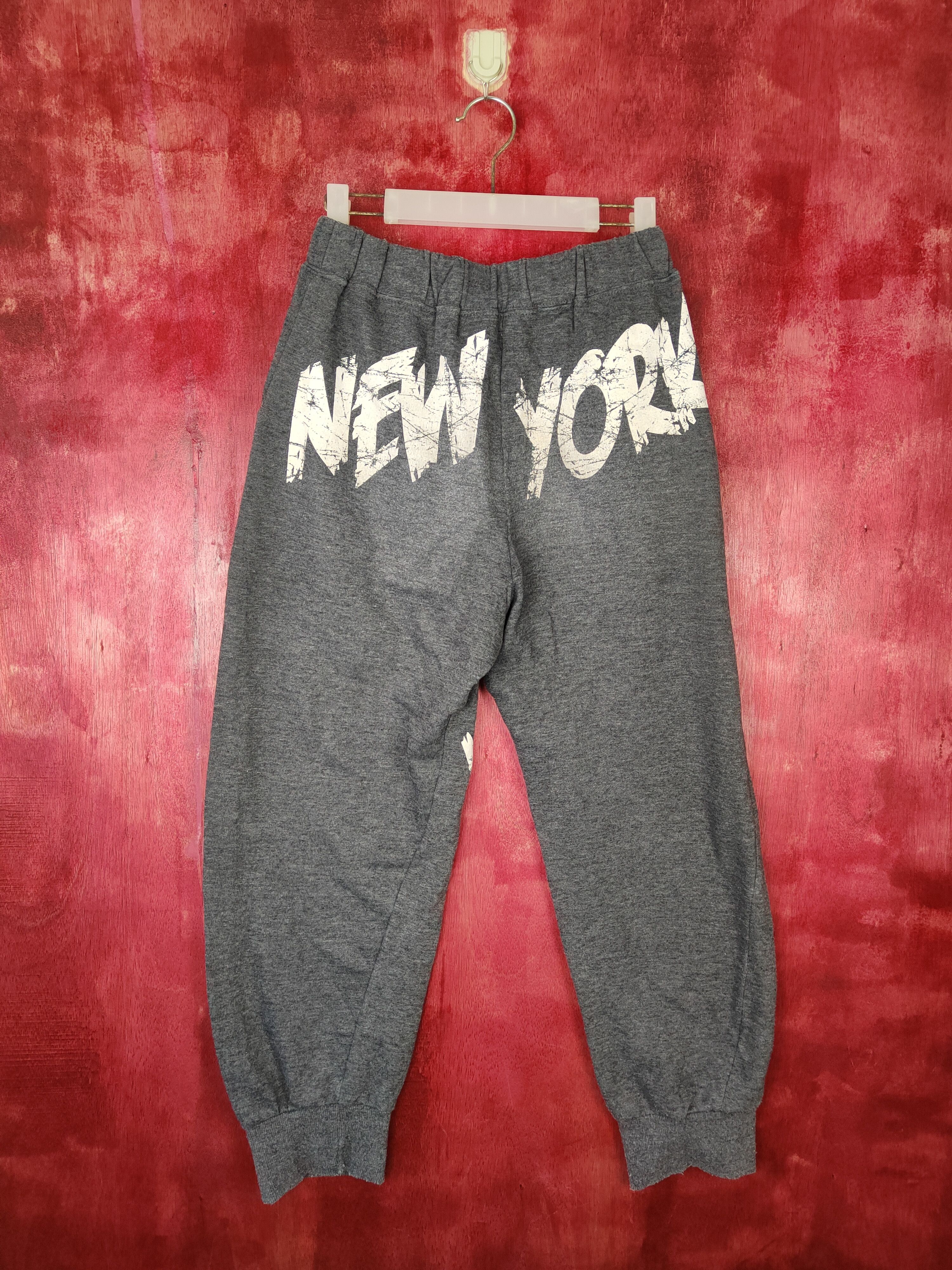 Japanese Brand Ecruse New York Gray Cargo Jogger Pants #4913 Size US 28 / EU 44 - 8 Thumbnail