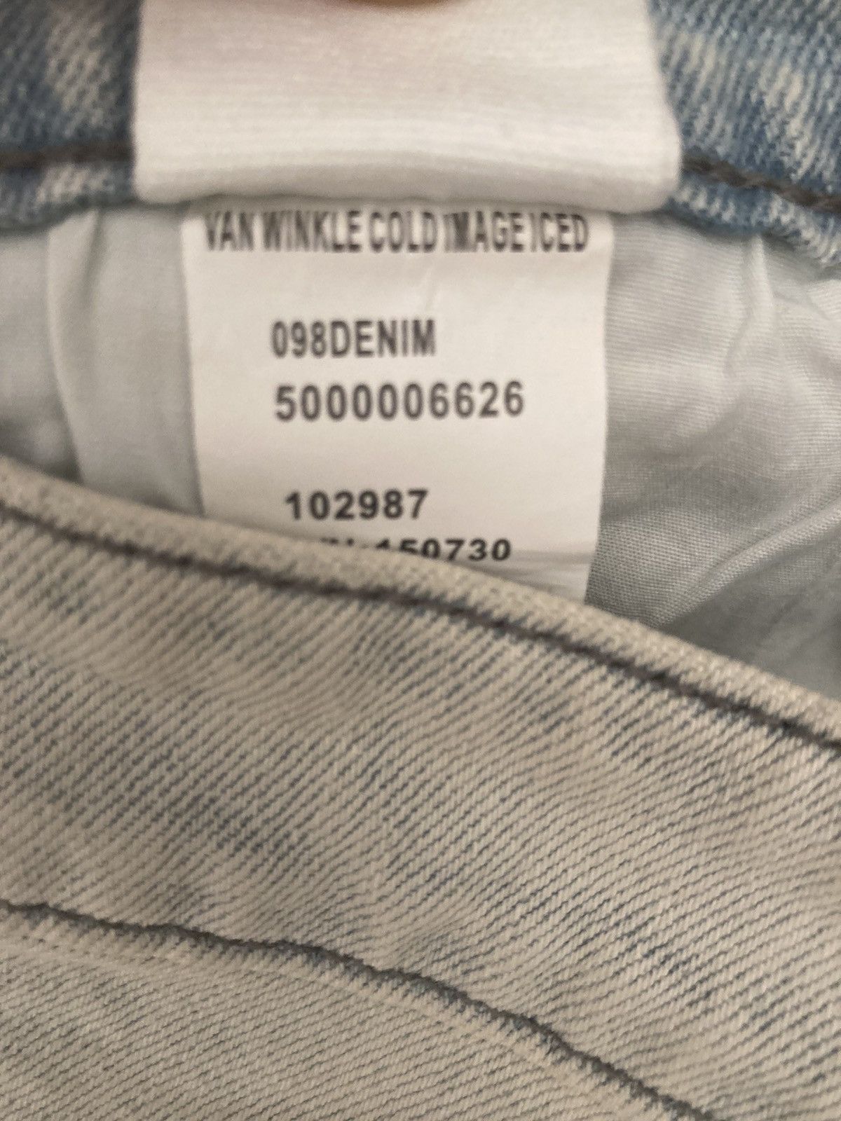 Ksubi Van Winkle Cold Image Iced skinny fit jeans Size US 33 - 11 Thumbnail