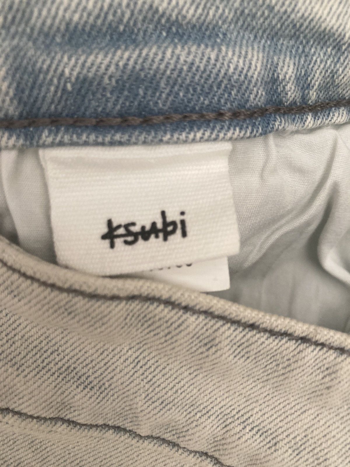 Ksubi Van Winkle Cold Image Iced skinny fit jeans Size US 33 - 10 Thumbnail