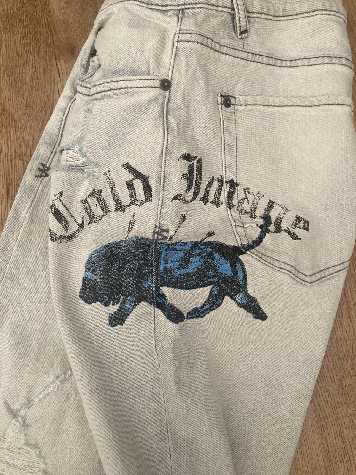 Ksubi Van Winkle Cold Image Iced skinny fit jeans Size US 33 - 6 Thumbnail