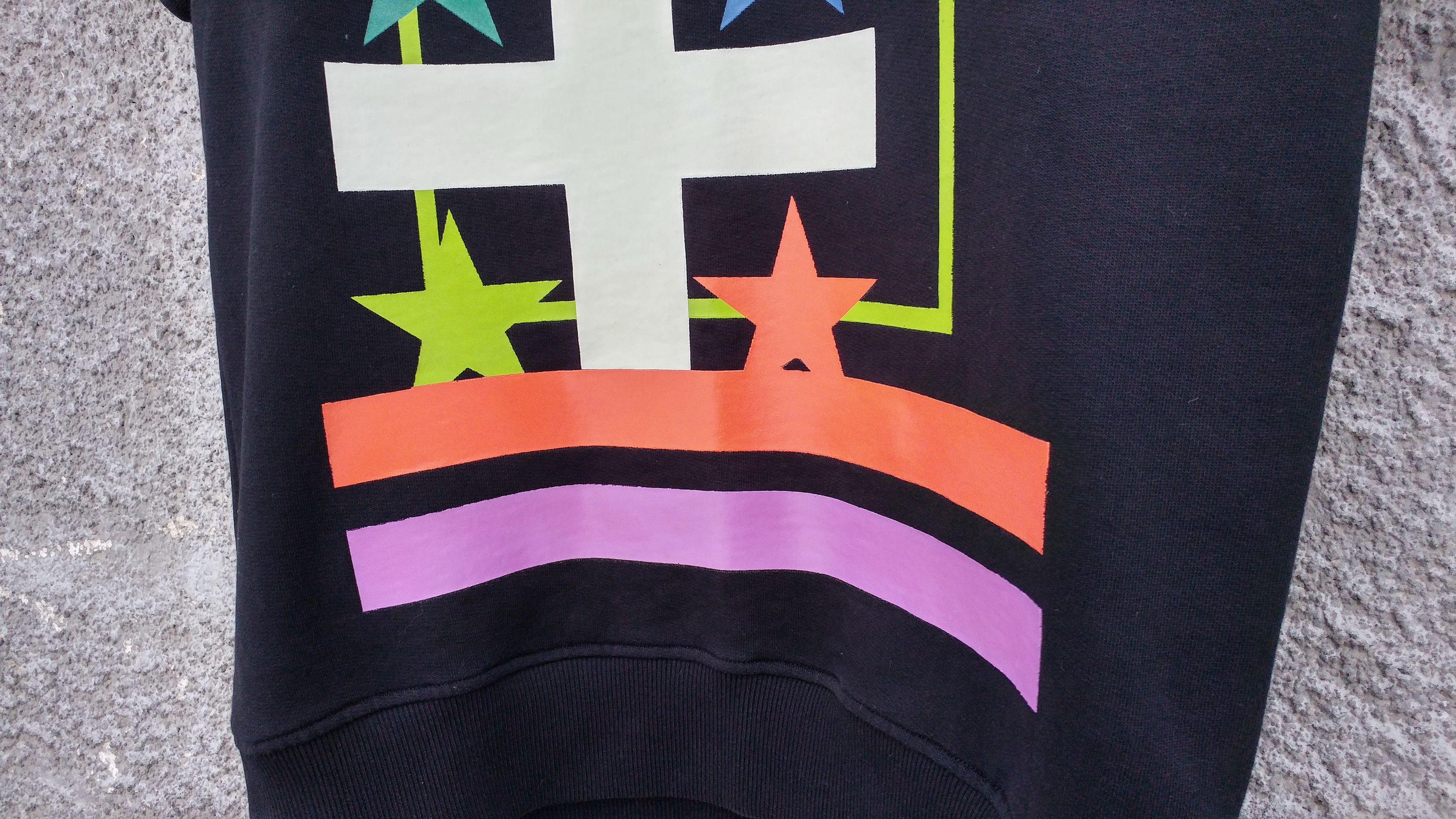Givenchy Givenchy American Dream Rottweiler Cropped Sleeve Sweater Size US S / EU 44-46 / 1 - 7 Thumbnail
