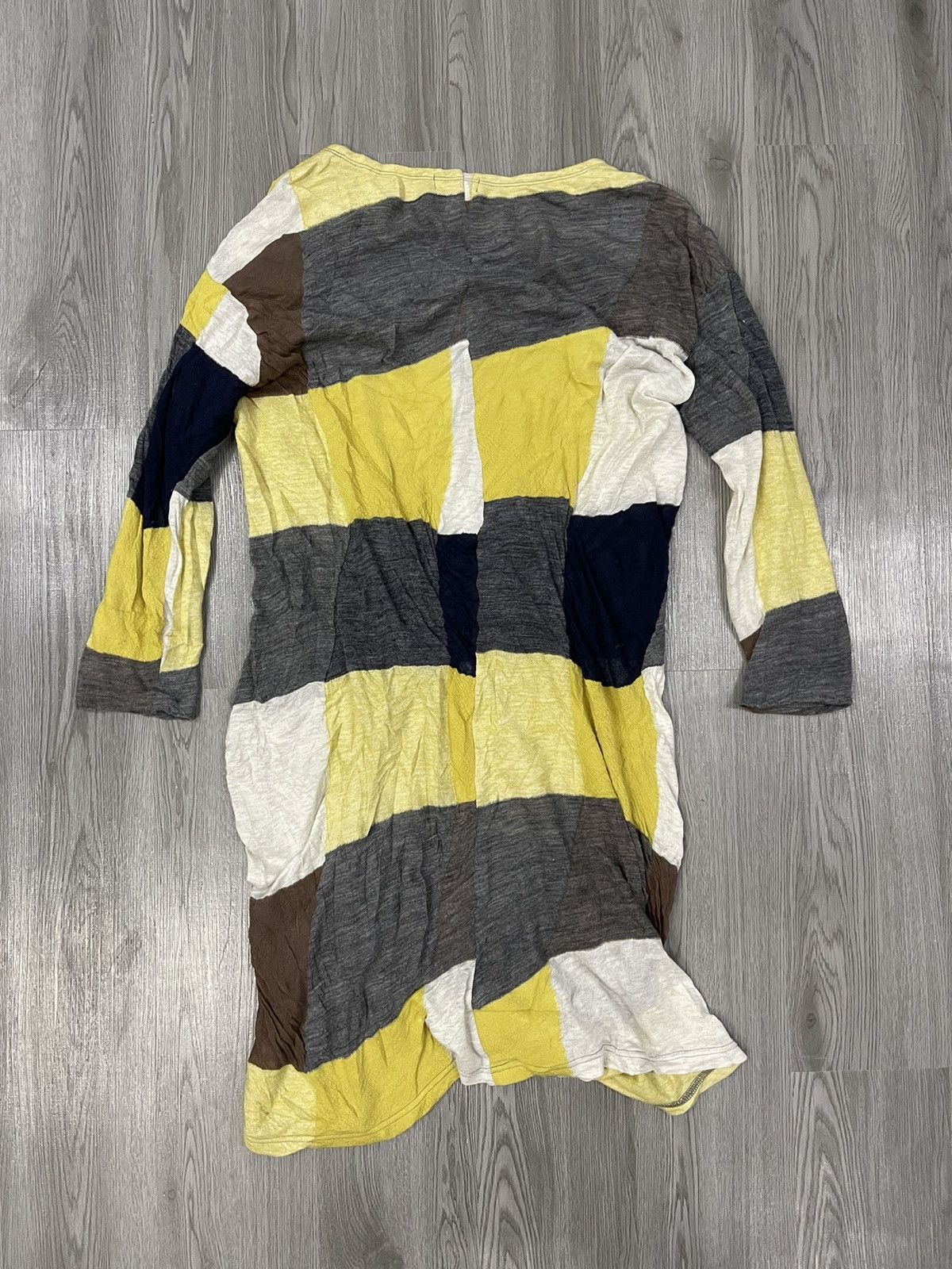 Issey Miyake × Japanese Brand Plantation Issey Miyake Wrinkle Long Body Shirt Size M / US 6-8 / IT 42-44 - 2 Thumbnail