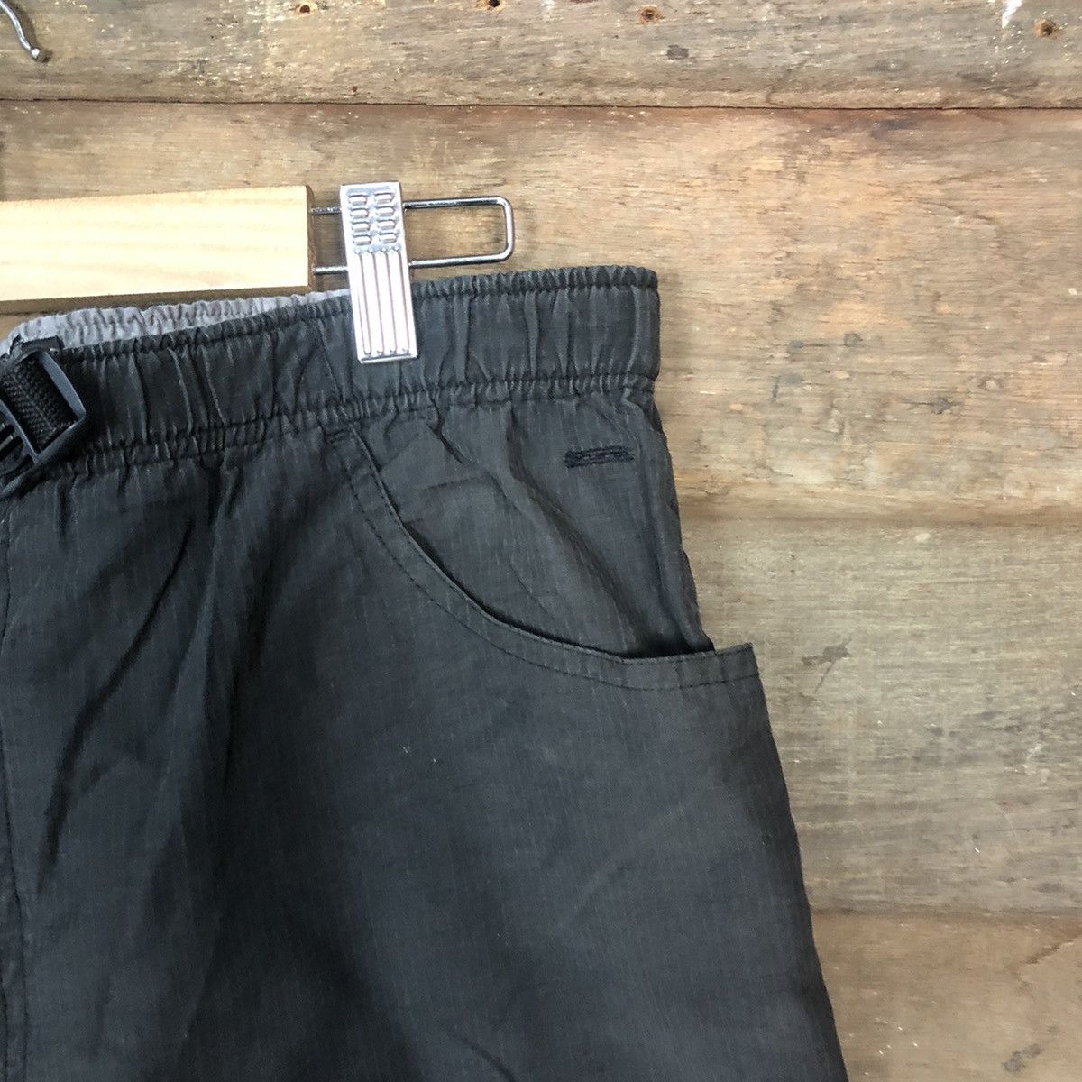 Japanese Brand DLL T&C The Surf Design Black hiking track Cargo Pants #2400 Size US 33 - 5 Thumbnail