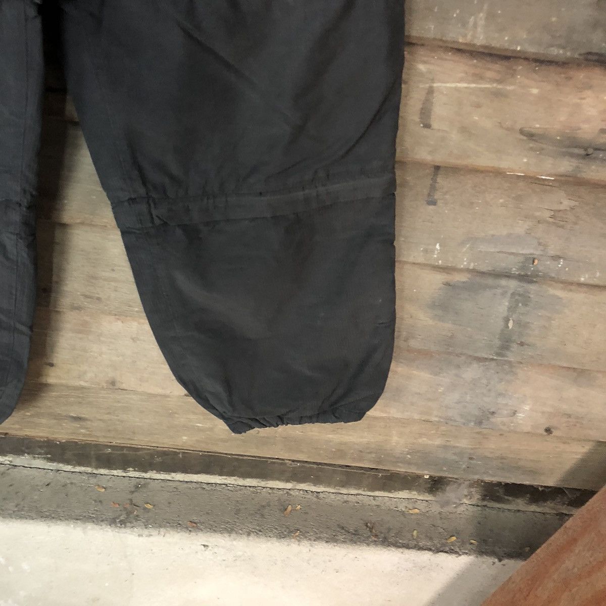 Japanese Brand DLL T&C The Surf Design Black hiking track Cargo Pants #2400 Size US 33 - 9 Thumbnail