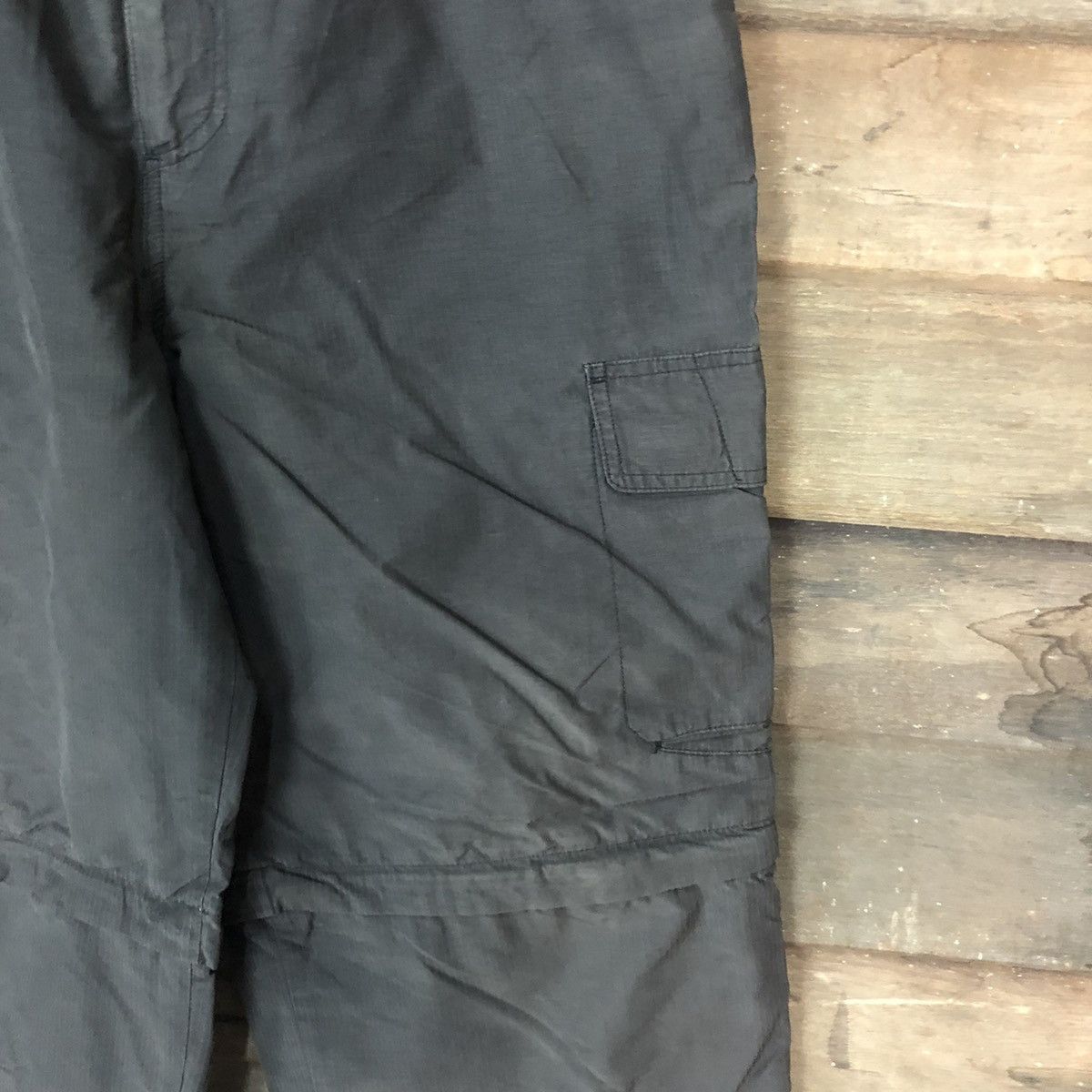 Japanese Brand DLL T&C The Surf Design Black hiking track Cargo Pants #2400 Size US 33 - 7 Thumbnail