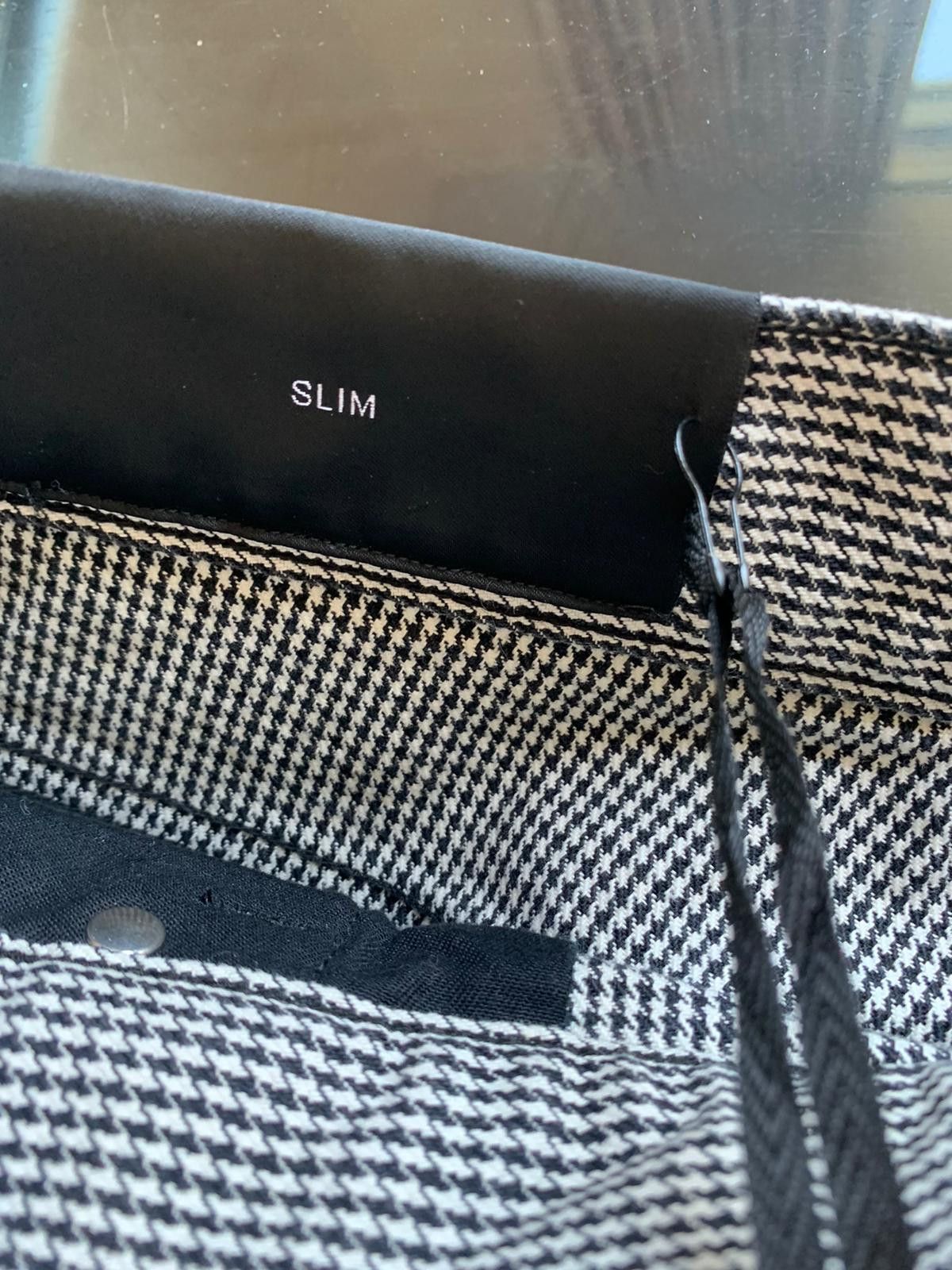 Balmain Houndstooth Biker Denim in Black & White Size US 38 / EU 54 - 15 Thumbnail