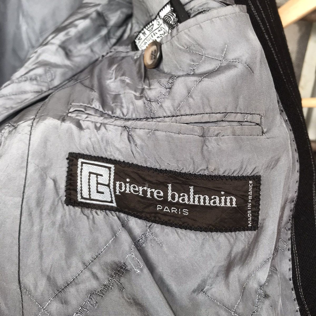 Pierre Balmain Pierre Balmain trashed distressed jacket slimfit Size US M / EU 48-50 / 2 - 14 Thumbnail