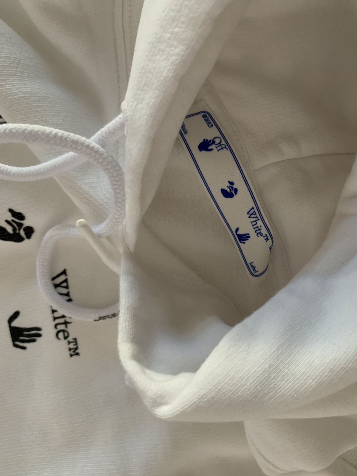 Off-White Off White Black Paint Splatter Hoodie Size US L / EU 52-54 / 3 - 4 Thumbnail
