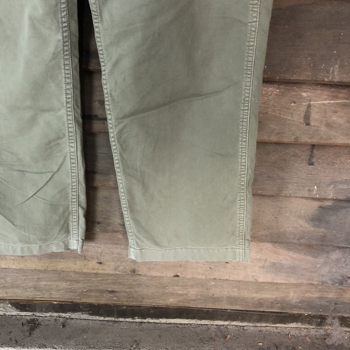 Edwin Edwin faded Green multipocket tactical Cargo Pants #6916 Size US 33 - 9 Thumbnail
