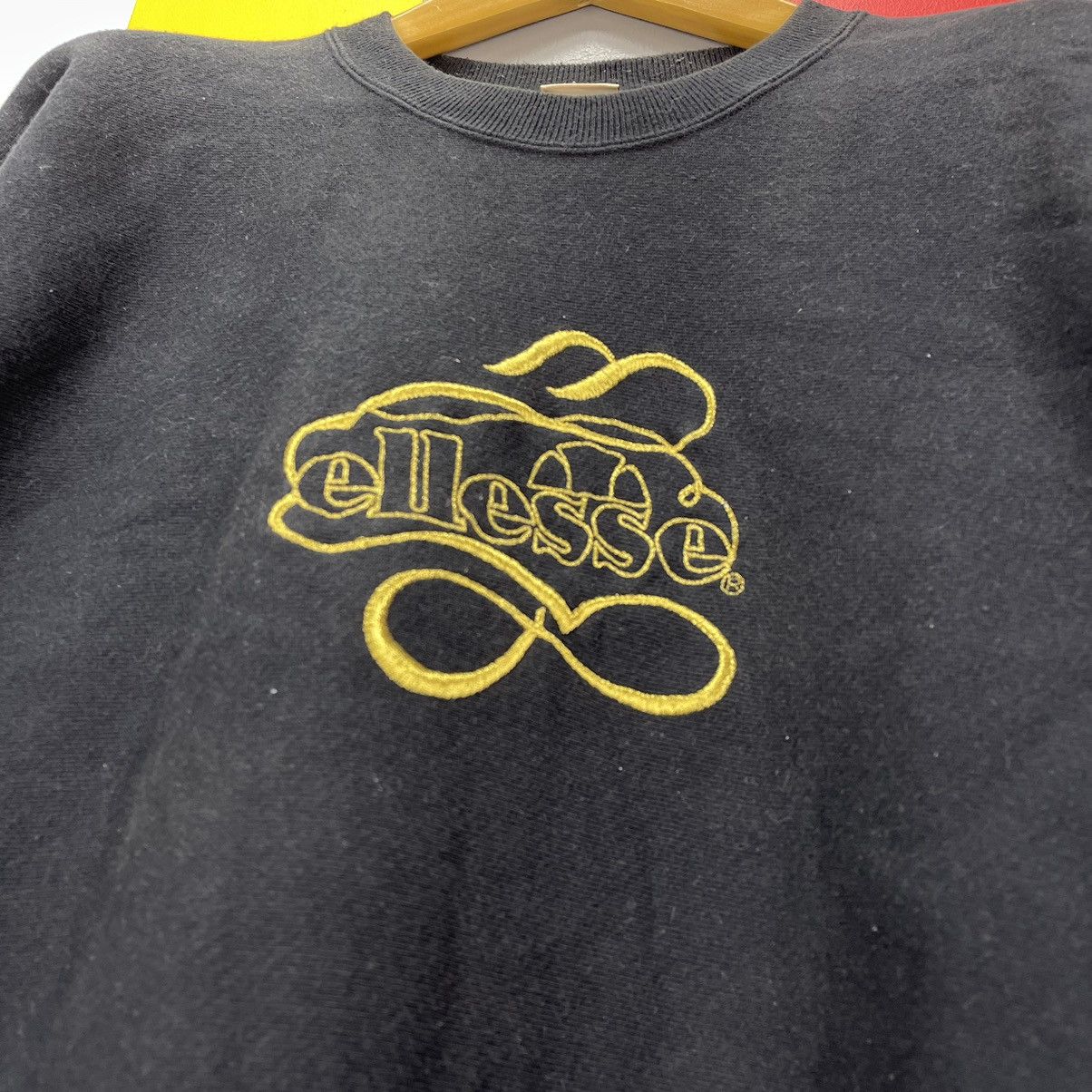 Ellesse 90s Vintage ELLESSE Crew Neck Sweatshirt #071-104 Size US M / EU 48-50 / 2 - 3 Thumbnail