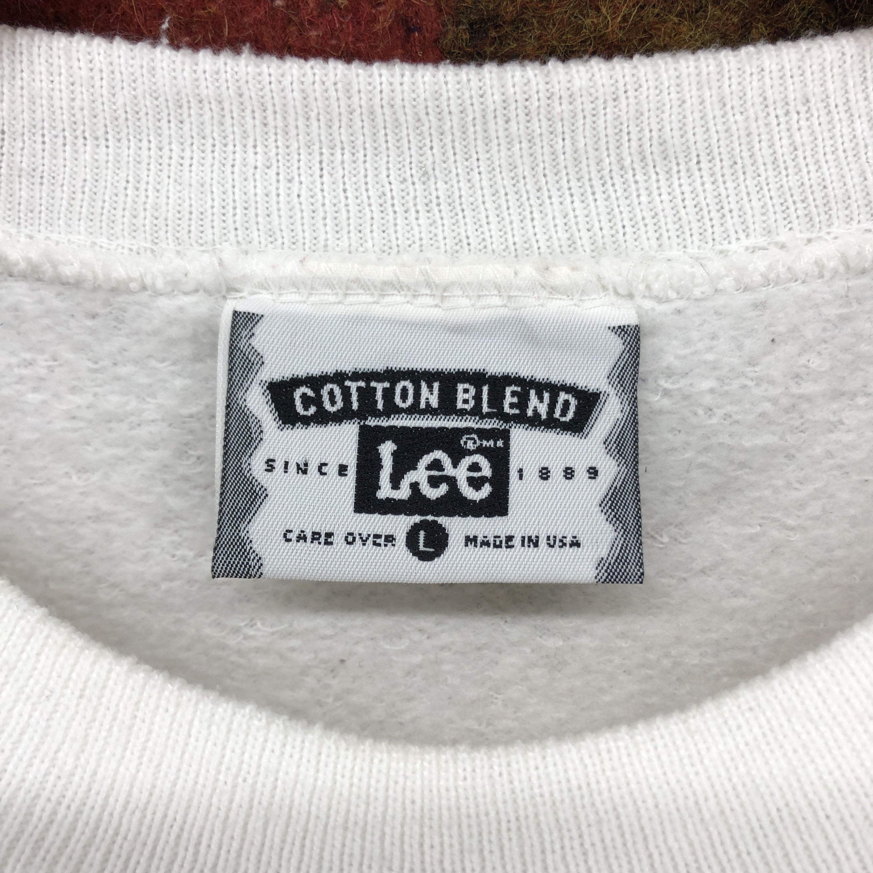 Lee 90s Vintage LEE Crew Neck Sweatshirt #0043-02 Size US M / EU 48-50 / 2 - 4 Thumbnail