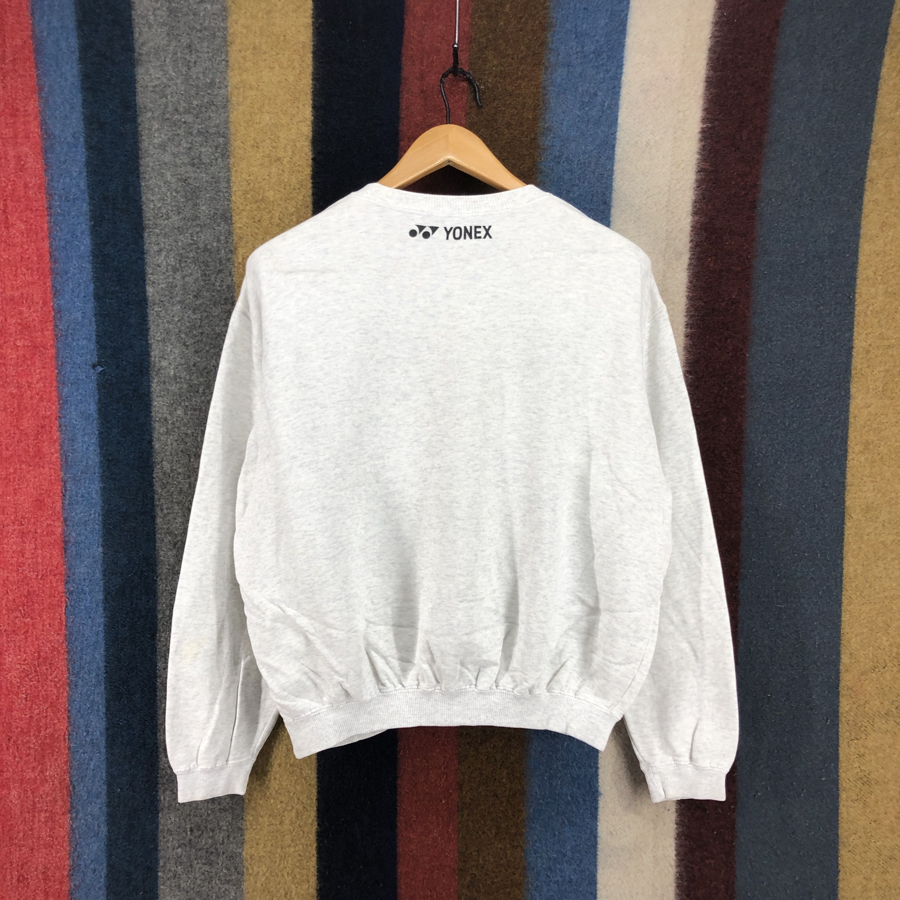 Japanese Brand 90s Vintage YONEX National Athletic Sweatshirt #032-02 Size US M / EU 48-50 / 2 - 8 Thumbnail