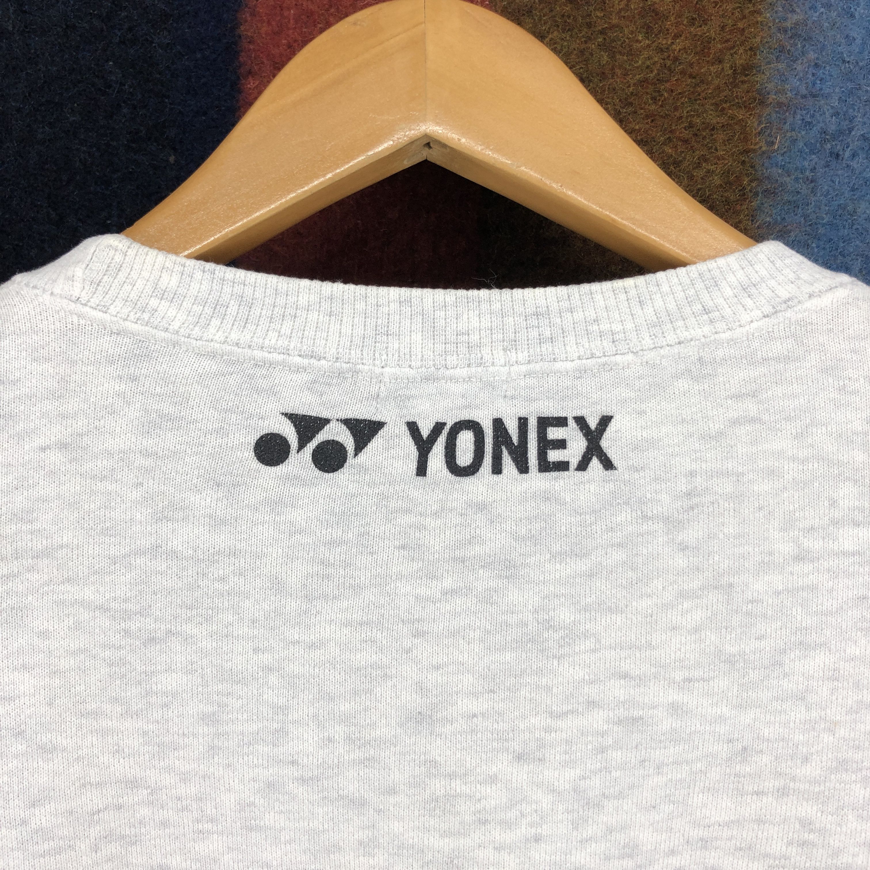 Japanese Brand 90s Vintage YONEX National Athletic Sweatshirt #032-02 Size US M / EU 48-50 / 2 - 9 Thumbnail