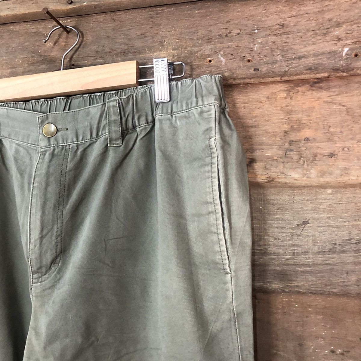 Adidas Adidas Green Casual jogger cargo Pants #6772 Size US 32 / EU 48 - 5 Thumbnail