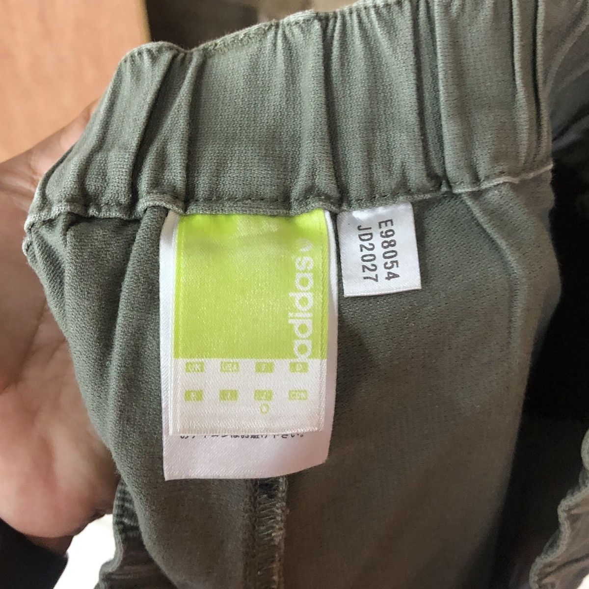 Adidas Adidas Green Casual jogger cargo Pants #6772 Size US 32 / EU 48 - 10 Thumbnail